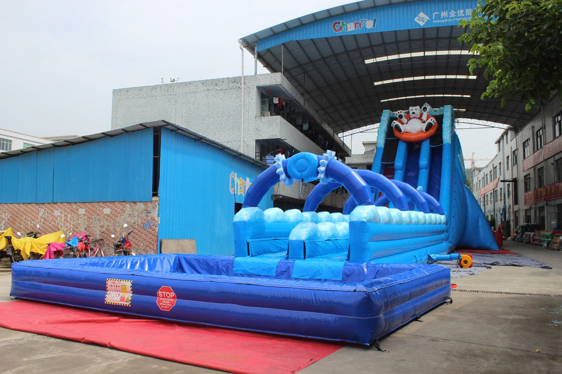 30-Foot Polar Plunge Water Slide