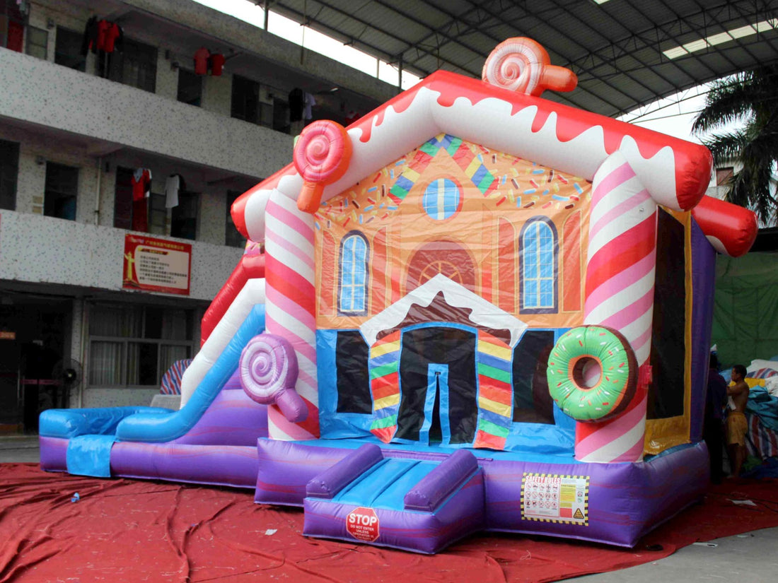 Sugar Rush Combo Bounce House with Slide