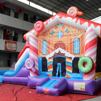 Sugar Rush Combo Bounce House with Slide
