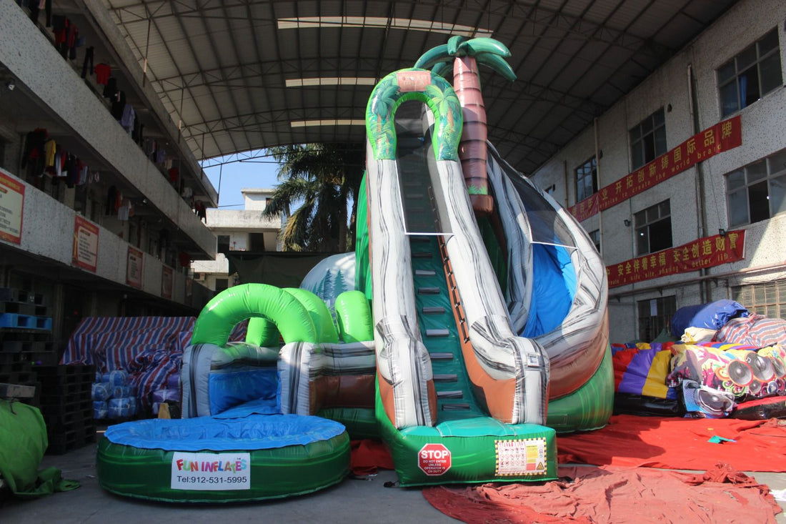 The Tiki Plunge Water Slide