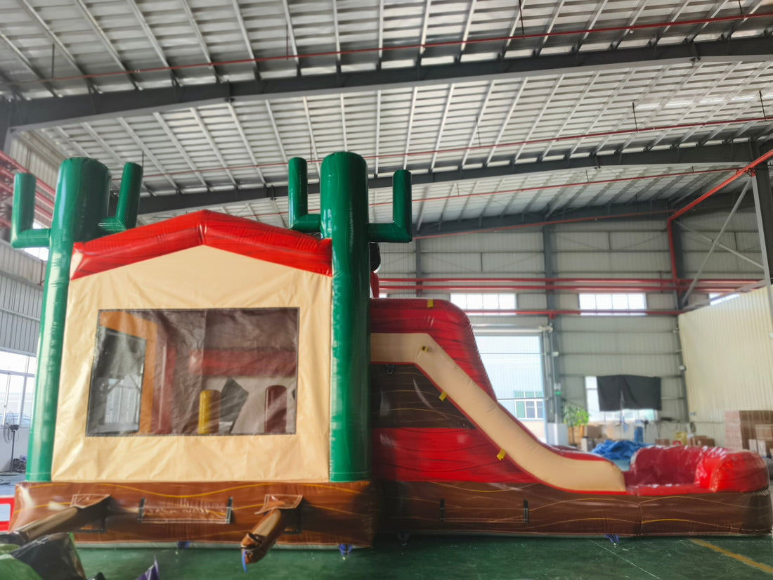Supercar Combo Bounce House with Slide