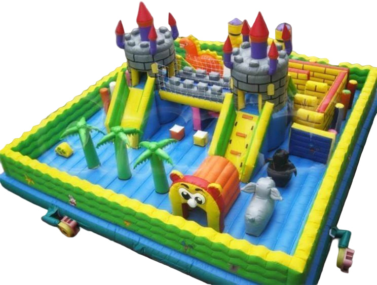 Kids Amusement Playground Inflatable Fun City
