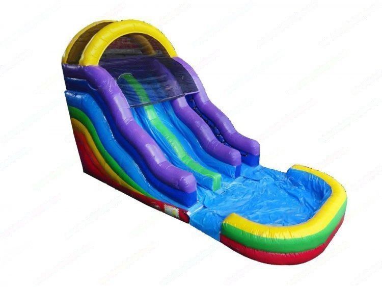 Rainbow Rush Water Slide