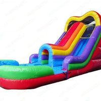 Rainbow Rush Double Lane Inflatable Water Slide