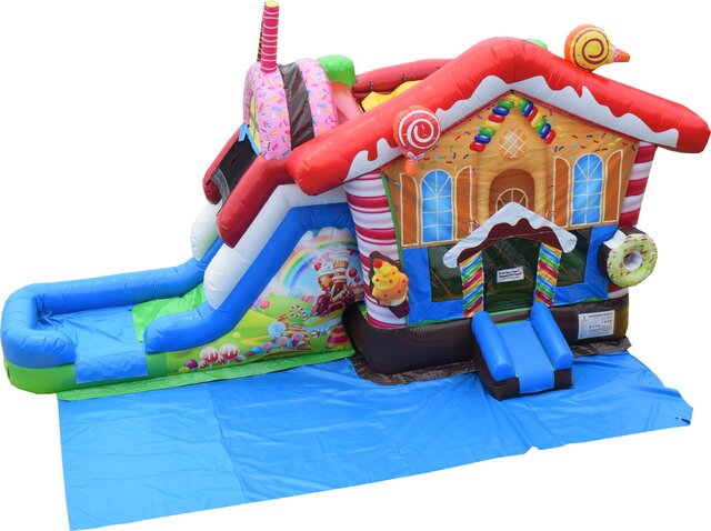 Sugar Rush Combo Bounce House with Slide