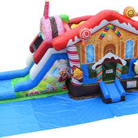Sugar Rush Combo Bounce House with Slide