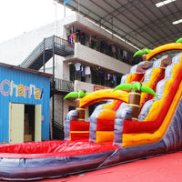 Fruit Beach Party Inflatable Water Slide