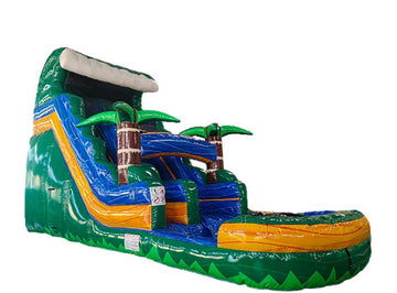 Emerald Rush Single Lane Water Slide