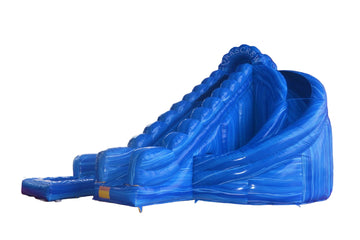 Blue Cyclone Water Slide