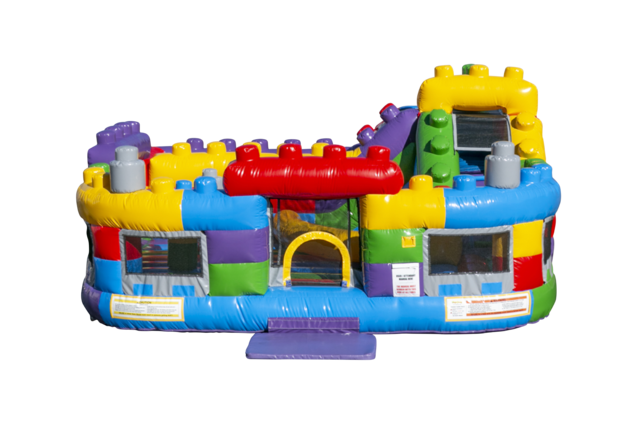 Building Block Inflatable Playland