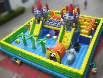 Kids Amusement Playground Inflatable Fun City