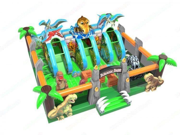 Jurassic Park Inflatable Playground