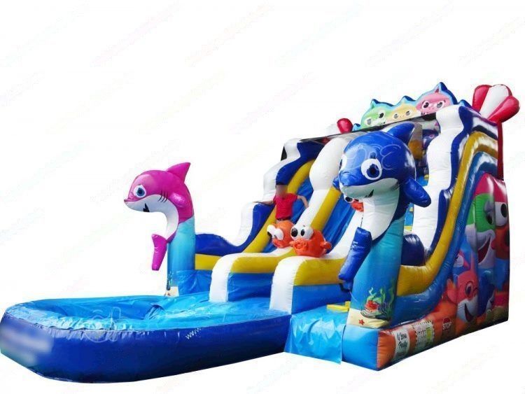 Baby Shark Water Slide