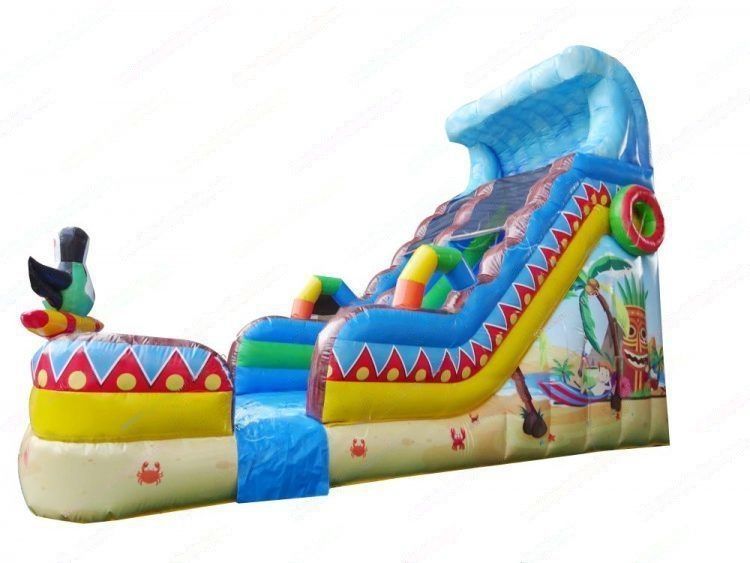 Oasis Vacation Inflatable Water Slide