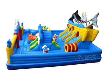 Blue Cat Inflatable Fun City
