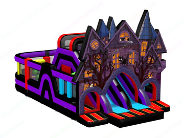 Haunted House Inflatable Obstacle Course
